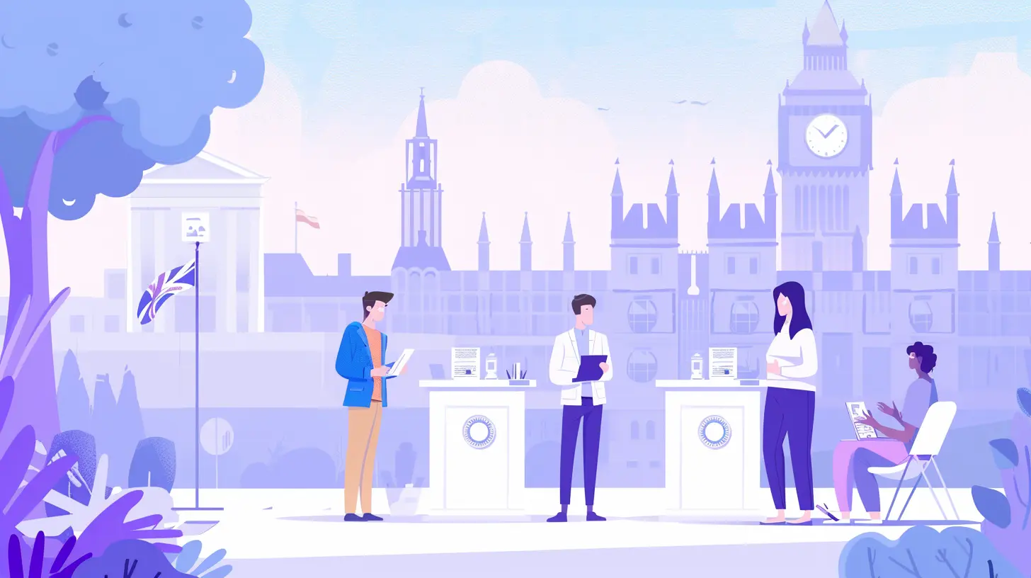 politics featured article background